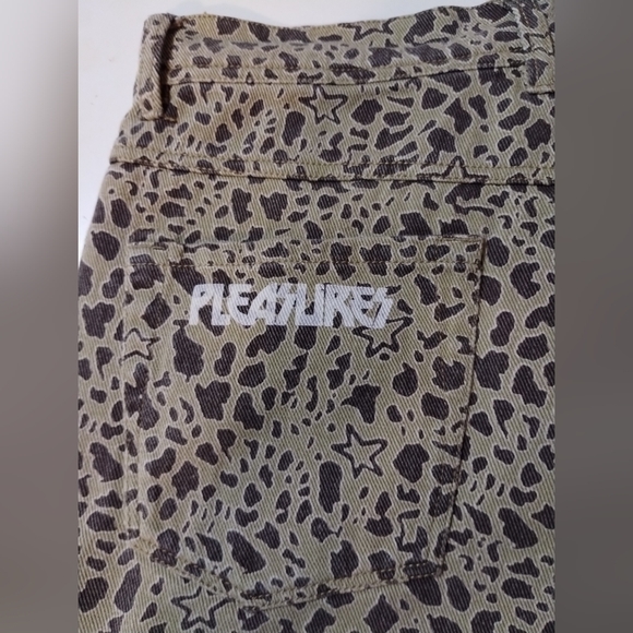 Pleasures  Wisdom Leopard Print Skull Pants Men's Size 30 . - Picture 4 of 8